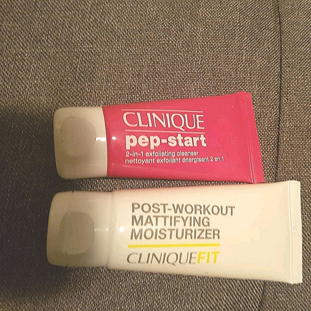 Clinique Moisturizer and Mini Cleanser